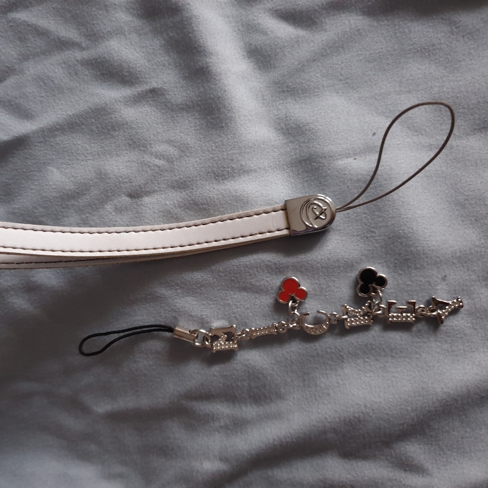Swarovski Disney Mickey Minnie Mouse Phone Strap